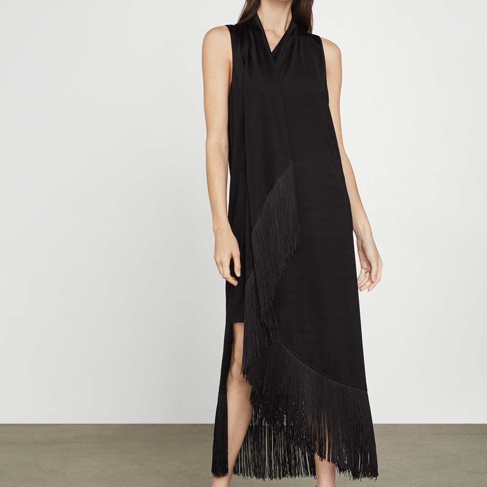 BCBGMaxazria Fringe Dress